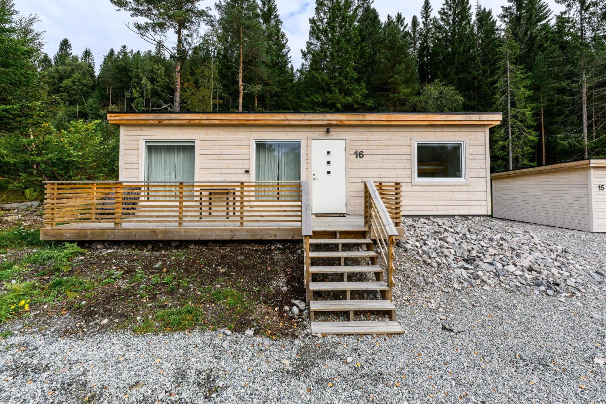 Korsbakken Camping Isfjorden Exterior foto