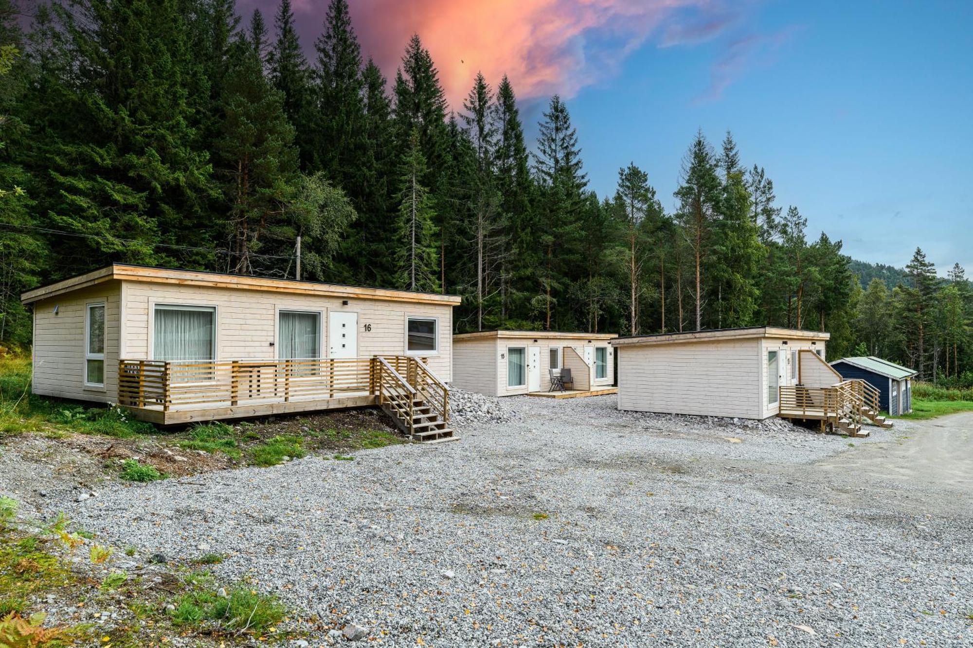 Korsbakken Camping Isfjorden Exterior foto